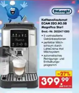 Netto Marken-Discount Kaffeevollautomat ECAM 220.80.SB Angebot