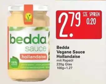 WEZ Bedda Vegane Sauce Hollandaise 220g Angebot