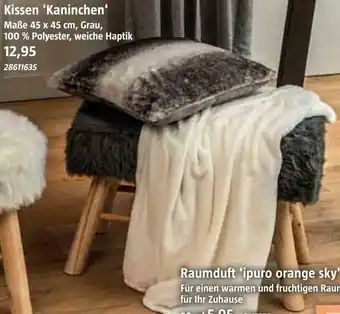 Bauhaus Fellbank oder kissen 'kaninchen' Angebot