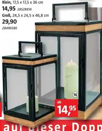 Bauhaus Laternen Angebot