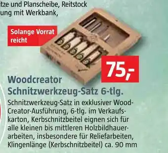 Bauhaus Woodcreator schnitzwerkzeug-satz Angebot