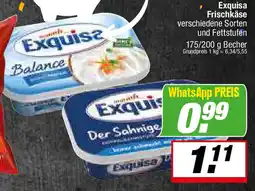 L. STROETMANN GROSSMARKT Exquisa Frischkäse Angebot