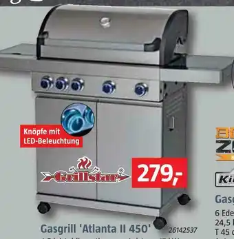 Bauhaus Grillstar gasgrill 'atlanta ii 450' Angebot