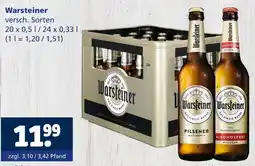 Getränkewelt Warsteiner Angebot