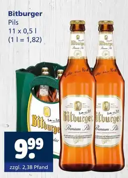 Getränkewelt Bitburger pils Angebot