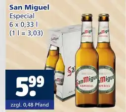 Getränkewelt San miguel especial Angebot