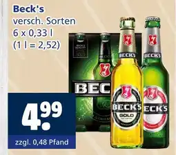 Getränkewelt Beck's beck's Angebot