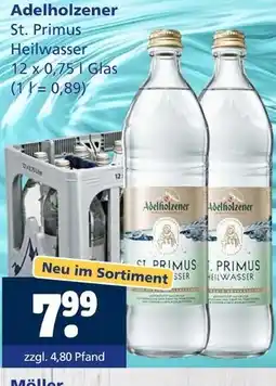 Getränkewelt Adelholzener st. primus heilwasser Angebot