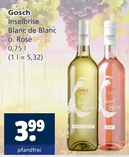 Getränkewelt Gosch inselbrise blanc de blanc o. rosé Angebot