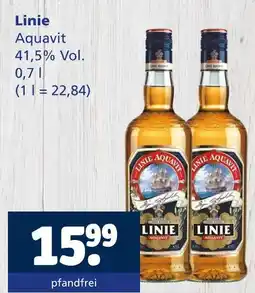 Getränkewelt Linie aquavit Angebot