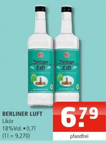 Getränke Oase Berliner luft likör Angebot