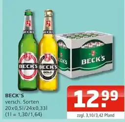 Getränke Oase Beck's Angebot