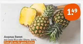 tegut Ananas sweet Angebot