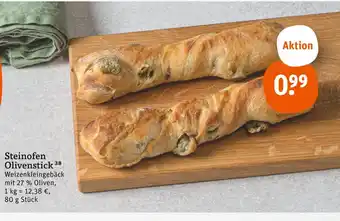 tegut Steinofen olivenstick Angebot