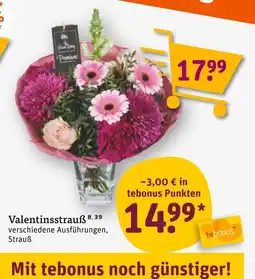 tegut Valentinsstrauß Angebot