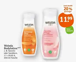 tegut Weleda bodylotion Angebot