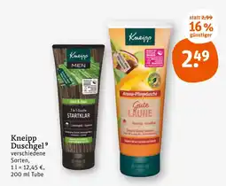 tegut Kneipp duschgel Angebot