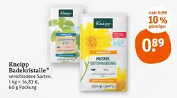 tegut Kneipp badekristalle Angebot