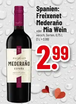 trinkgut Freixenet mederaño oder mia wein Angebot