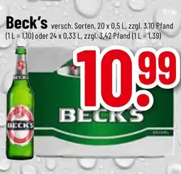 trinkgut Beck’s Angebot