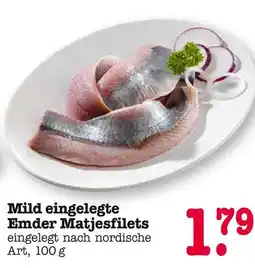 E-Center Mild eingelegte matjesfilets Angebot