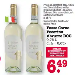 E-Center Fosso corno pecorino oder abruzzo doc Angebot