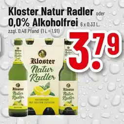 trinkgut Kloster natur radler oder 0,0% alkoholfrei Angebot