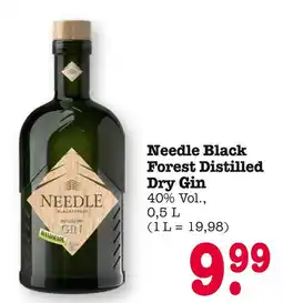 E-Center Needle needle black forest distilled dry gin Angebot