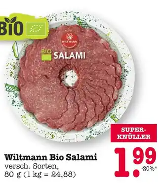 E-Center Wiltmann bio salami Angebot