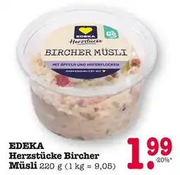 E-Center Edeka herzstücke bircher müsli Angebot