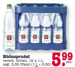 E-Center Rhönsprudel medium Angebot