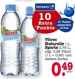 E-Center Vitrex naturelle oder sports Angebot