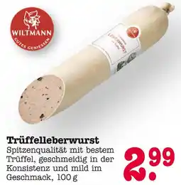 E-Center Wiltmann trüffelleberwurst Angebot