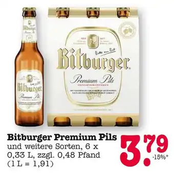 E-Center Bitburger bitburger premium pils Angebot