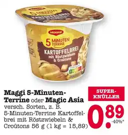 E-Center Maggi 5-minuten-terrine oder magic asia Angebot