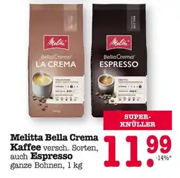 E-Center Melitta bella crema la crema oder espresso Angebot