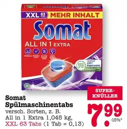 E-Center Somat spülmaschinentabs Angebot