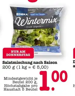 E-Center Edeka salatmischung nach saison Angebot