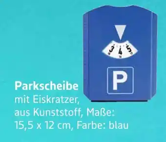 E-Center Parkscheibe Angebot