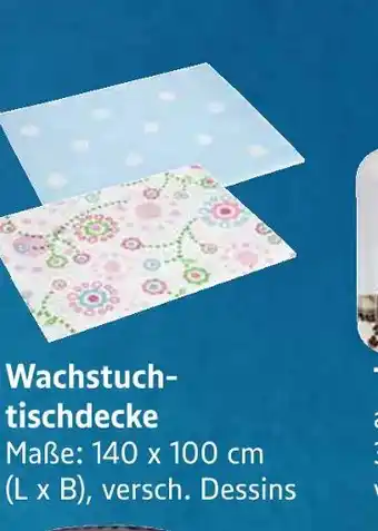 E-Center Wachstuchtischdecke Angebot