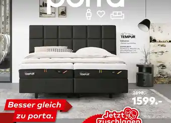 porta Tempur doppelbett Angebot