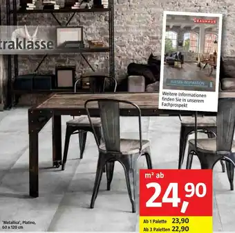 Bauhaus Feinsteinzeug 'metallica' Angebot