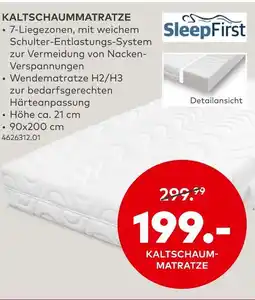 porta Sleepfirst kaltschaummatratze Angebot