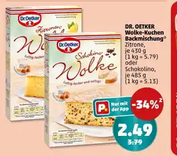 PENNY Dr. oetker wolke-kuchen backmischung Angebot