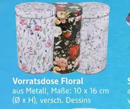 E-Center Vorratsdose floral Angebot