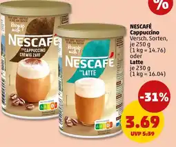 PENNY Nescafé cappuccino oder latte Angebot