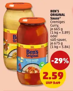 PENNY Ben's original sauce Angebot