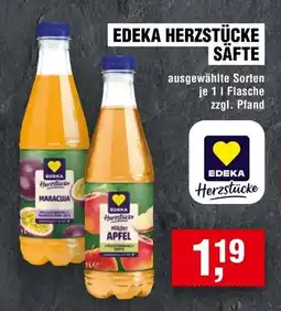 Handelshof EDEKA HERZSTÜCKE SÄFTE Angebot