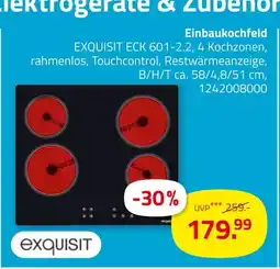 ROLLER Exquisit einbaukochfeld exquisit eck 601-2.2 Angebot