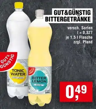 Handelshof GUT&GÜNSTIG BITTERGETRÄNKE Angebot